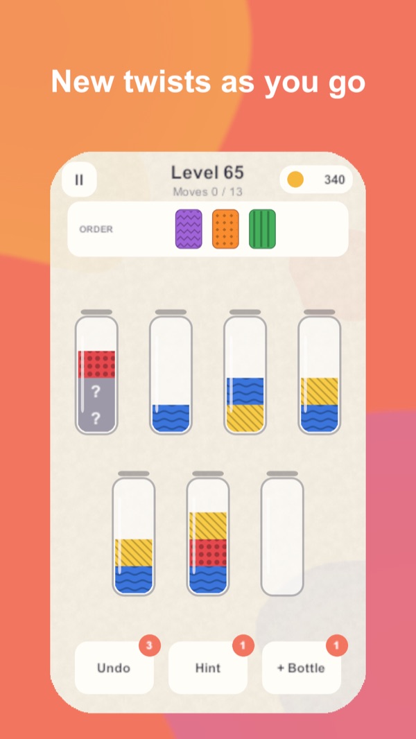 A level with covered cells